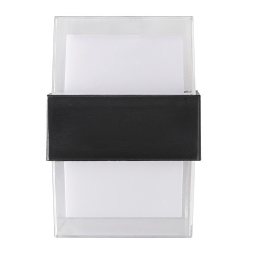 Уличный настенный светильник Uniel ULU-P26B-2x5W/4000K IP65 BLACK UL-00010518