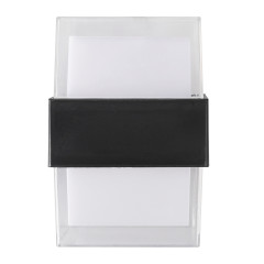 Уличный настенный светильник Uniel ULU-P26B-2x5W/4000K IP65 BLACK UL-00010518