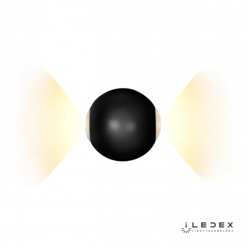 Настенный светильник iLedex Rainbow ZD8168-6W RGB BK