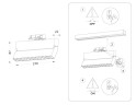 Трековый однофазный светильник Ambrella Light Track System GL6816