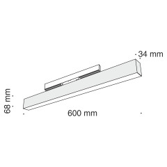 Трековый светильник Maytoni Track lamps TR012-2-20W3K-B