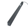 Линейный подвесной светильник Uniel ULO-K10D 52W/5000K/L120/H IP40 BLACK UL-00013175