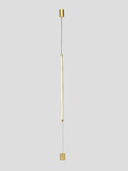 Подвесной светильник Indigo Linea 14024/A/1P Brass V000122L