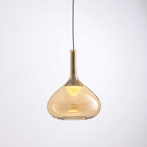 Подвесной светильник MD25001005-1A brass/amber