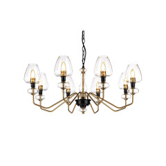 Подвесная люстра Elstead Lighting Armand DL-ARMAND8-AB