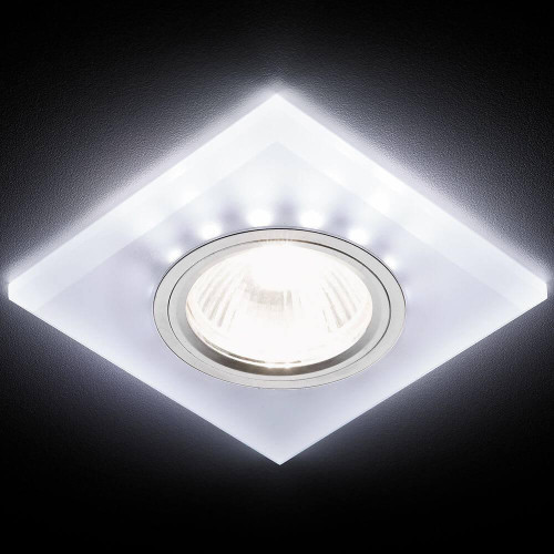 Встраиваемый светодиодный светильник Ambrella Light Led S215 W/CH/WH