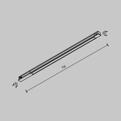 Трековый магнитный светильник Maytoni Technical Basis TR231-2-15W3K-B