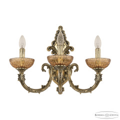 Бра Bohemia Ivele Crystal Florence 7109B15/3/210 GB P Amber/M-1G