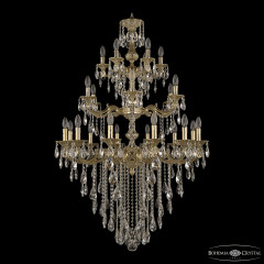 Подвесная люстра Bohemia Ivele Crystal Verona 72114/12+6+6/300/3d B G