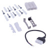 Линейный подвесной светильник Uniel ULO-N10A-20W/6500K/L60 IP40 BLACK UL-00013254