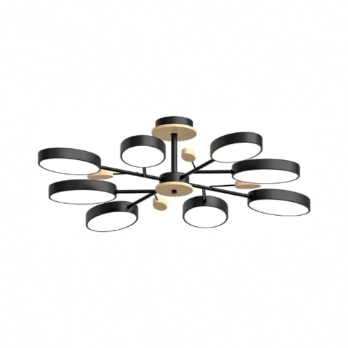 Люстра на штанге LED4U L3221-850 BK