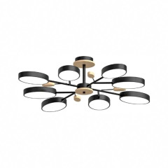 Люстра на штанге LED4U L3221-850 BK
