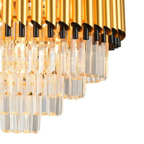 Подвесная люстра Natali Kovaltseva DARIAN 76017/10C GOLD