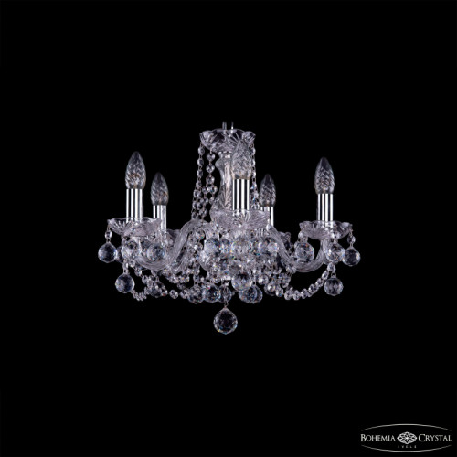 Подвесная люстра Bohemia Ivele Crystal 1402/5/141 Ni Balls