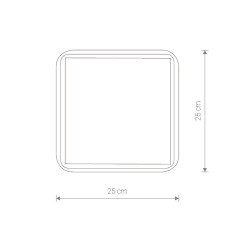 Настенно-потолочный светильник Nowodvorski Tahoe White 10037
