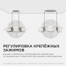 Встраиваемая светодиодная панель безрамочная Apeyron FLP 06-100