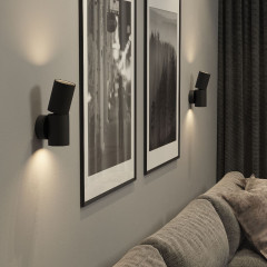 Настенный светильник Elektrostandard Deep 40126/LED черный 4690389193880 a062926