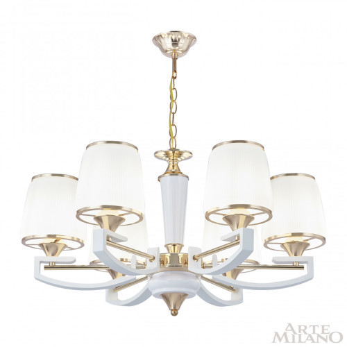Подвесная люстра Arte Milano Florentia-2457 302457/6 Wh/Gd