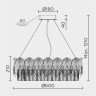 Подвесная люстра Modelux ML.7445.600 GD
