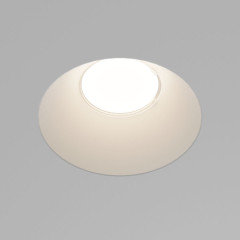 Встраиваемый светильник Maytoni Technical Gyps Modern DL129-GU10-01-W