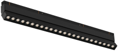 Трековый магнитный светильник iLedex Vision 4822-003-L462-24W-38DG-3000K-BK