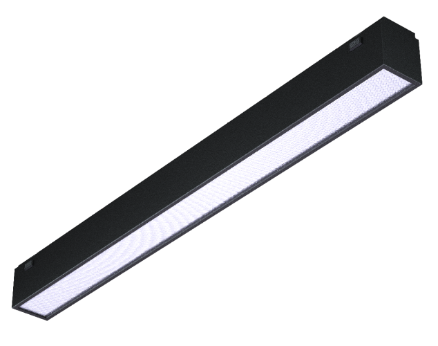 Трековый магнитный светильник iLedex Vision 4825-038-L293-12W-110DG-4000K-BK