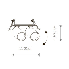 Подвесная люстра Cloyd Antigua 11443