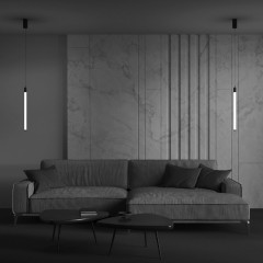 Подвесной светодиодный светильник Maytoni Technical Ray P022PL-L10B