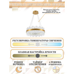 Подвесная люстра Natali Kovaltseva Magic LED LAMPS 81266