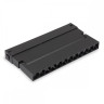 Трековый однофазный светильник AM Group Plain Opal AM591 9W 4000K BK