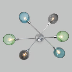 Люстра на штанге Eurosvet Gardie 70141/6 хром