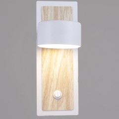 Настенный светильник Reluce 12540-0.2-01 WH+WOOD
