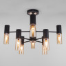 Люстра на штанге Eurosvet Tesoro 70125/8 черный Smart a053246