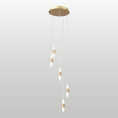 Каскадная люстра Lussole Hopkins LSP-7400