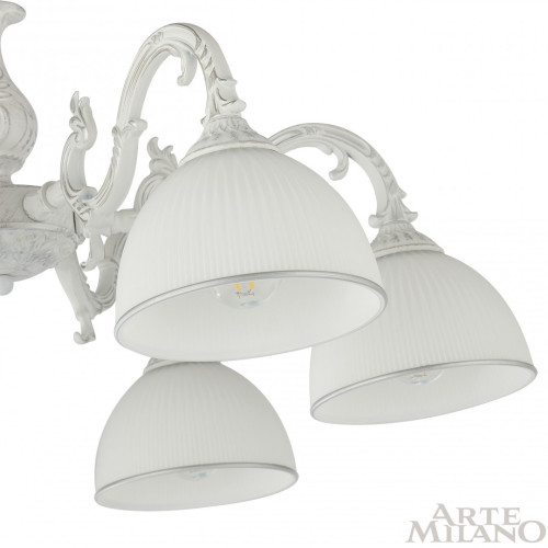Потолочная люстра Arte Milano 346410/8 WT+SL