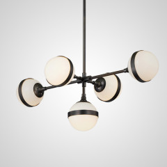 Люстра 9252P/5L black