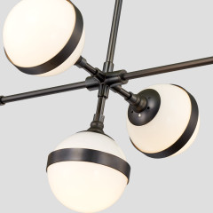Люстра 9252P/5L black