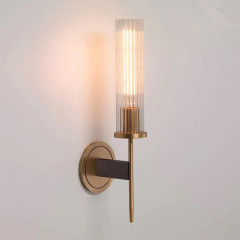 Настенный светильник Alouette 1 brass