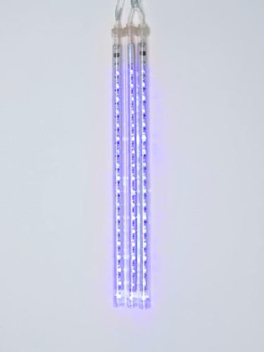 Уличная светодиодная гирлянда (11123) Uniel занавес Падающие звезды 220V синий ULD-E2405-240/DTK BLUE IP44 METEOR