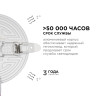 Встраиваемая светодиодная панель безрамочная Apeyron FLP 06-104