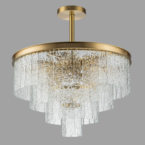 Люстра на штанге Belfast Harland 6308-6 BR CL