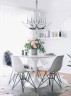 Подвесная люстра Delight Collection Ice Kingdom P68028L-6 chrome