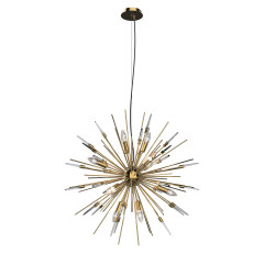 Подвесная люстра Delight Collection Boivin MD2094-12A gold/clear crystal