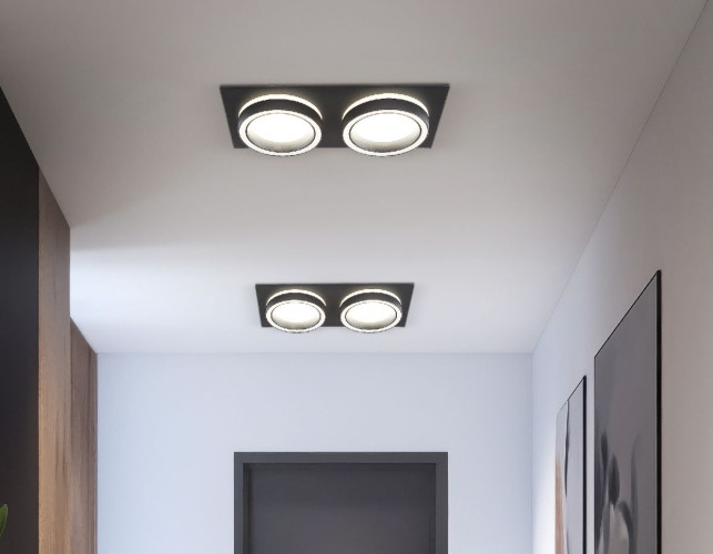 Встраиваемый светильник Ambrella Light GX53 Acrylic Tech Techno Spot TN52424