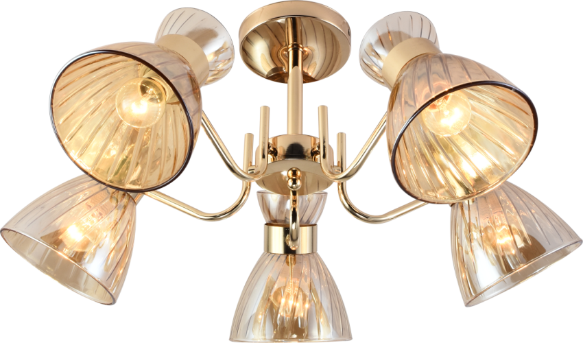 Люстра Rivoli Victoria 9183-305 5хЕ27 60 Вт модерн