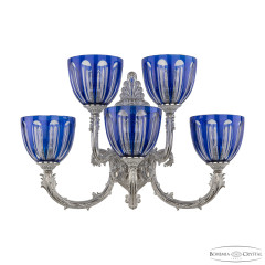 Бра Bohemia Ivele Crystal Florence 7109B15/3+2/210 NW P1 U Clear-Blue/H-1H
