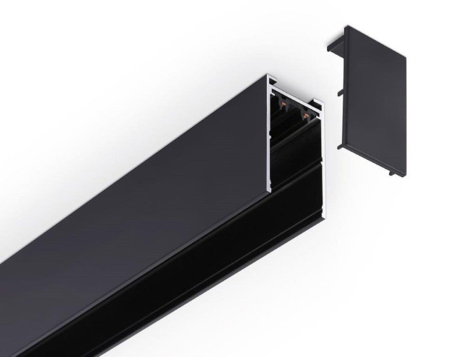 Шинопровод накладной AM Group AM541 1M BK SMART