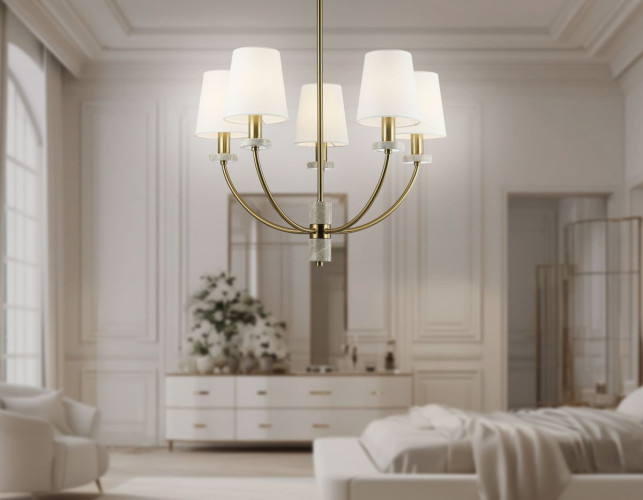 Люстра на штанге Ambrella Light High Light Ceramo Classic LH75351