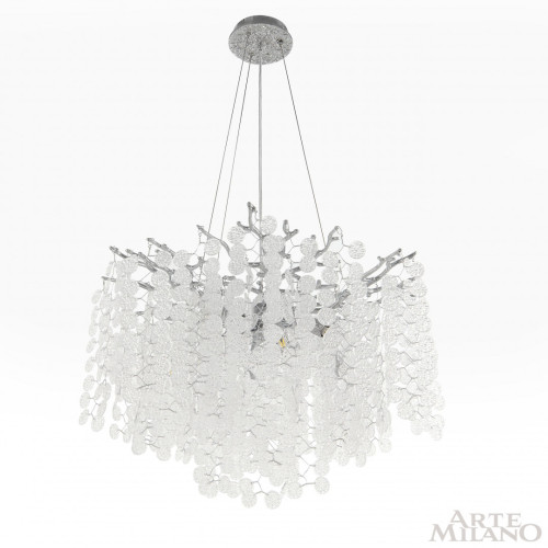 Подвесная люстра Arte Milano Milan 239801/D600/8/C Cr