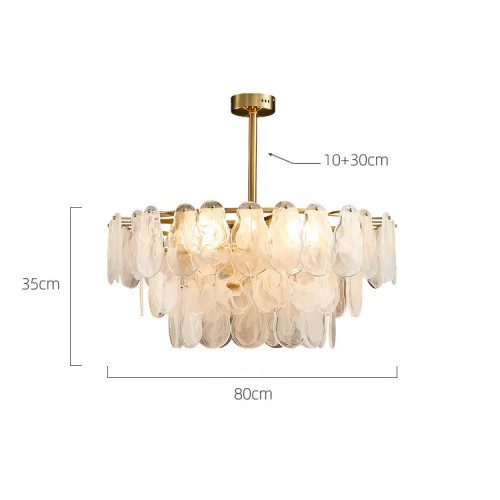 Люстра на штанге Delight Collection 8847-80 gold